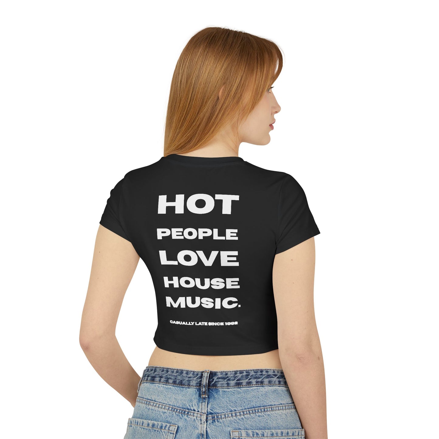 The Statement Fitted Baby Tee