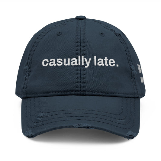 Casually Late Signature Cap