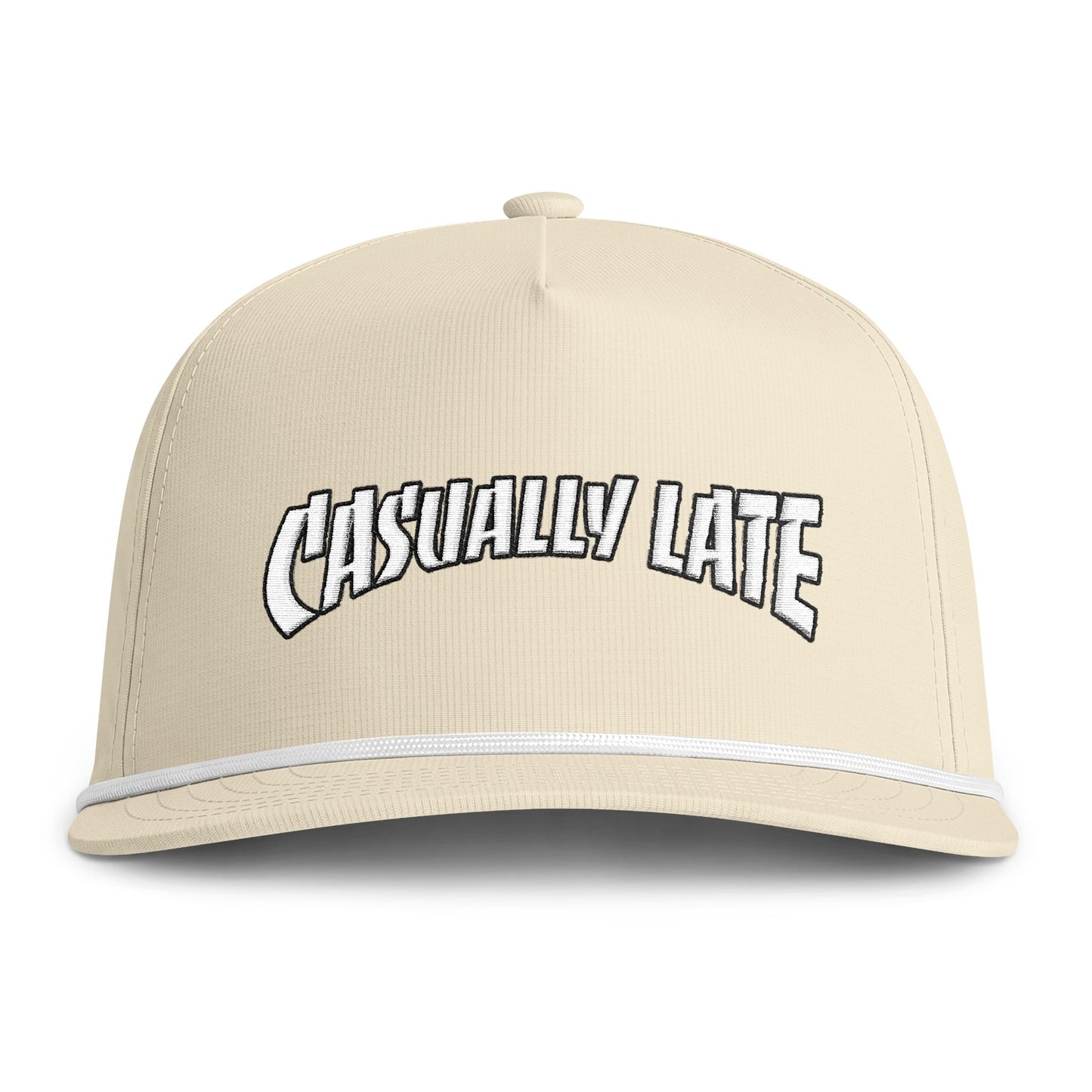 Casually Late Rope Cap — Vintage Sunwashed Trucker Hat