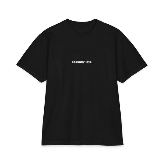House Music Made Me Late Oversized Tee