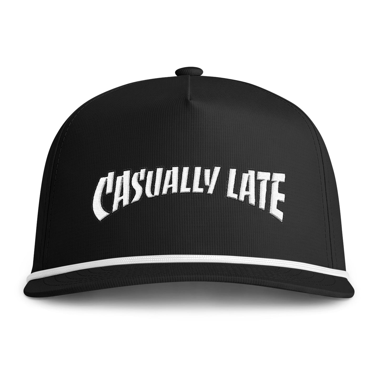 Casually Late Rope Cap — Vintage Sunwashed Trucker Hat