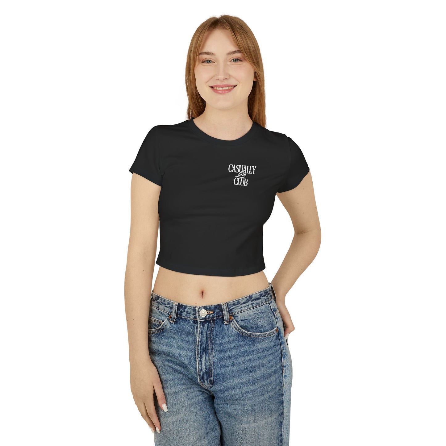 The Statement Fitted Baby Tee