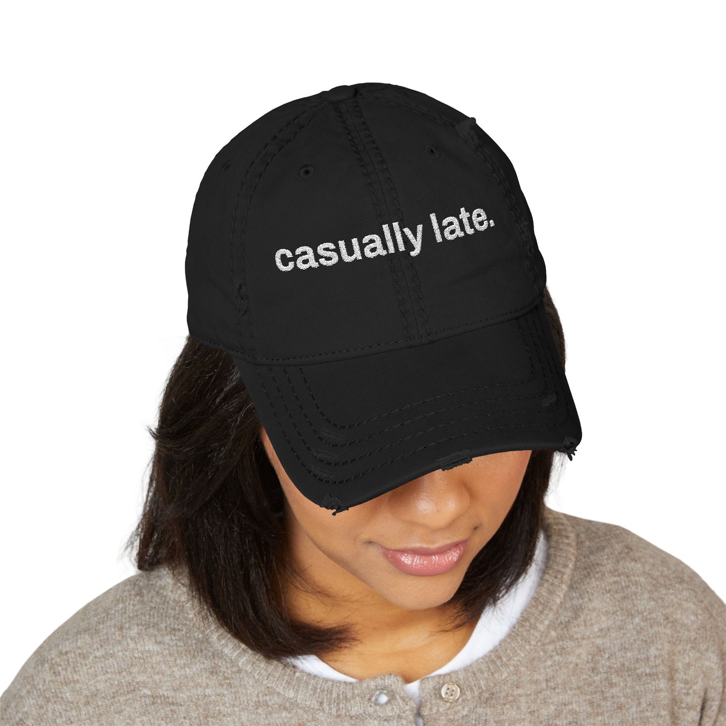 Casually Late Signature Cap