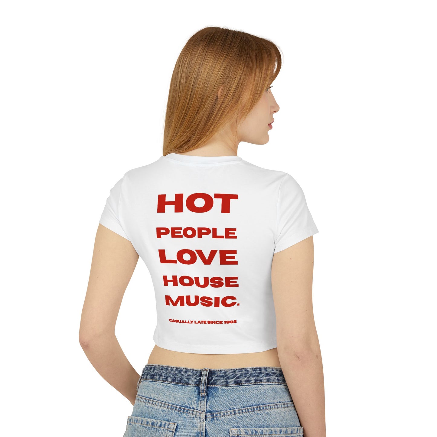 The Statement Fitted Baby Tee