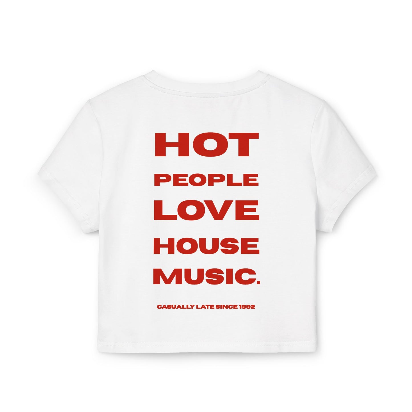 The Statement Fitted Baby Tee