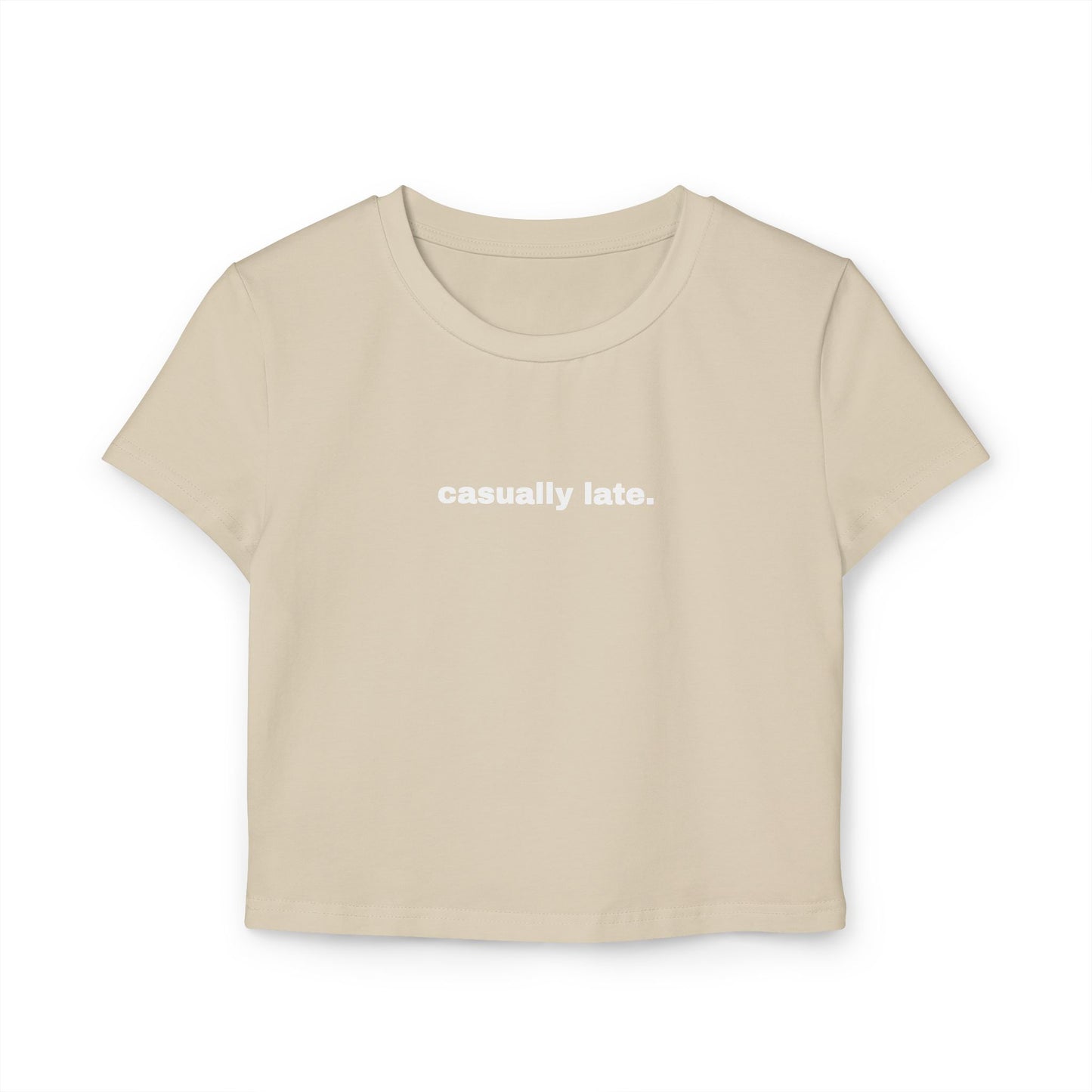 House Music Made Me Late Baby Tee