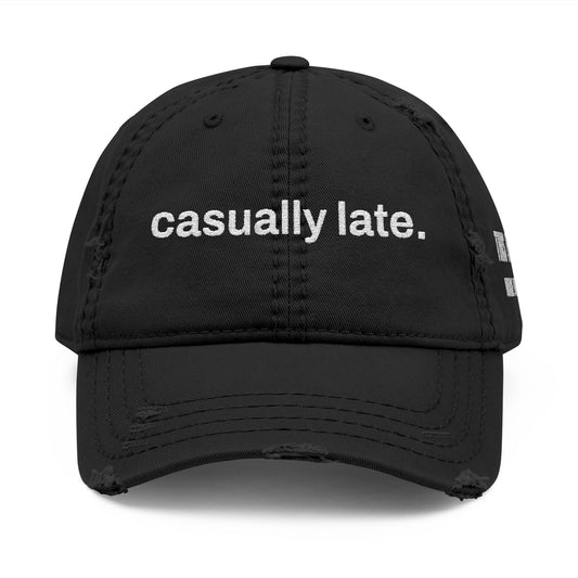 Casually Late Signature Cap