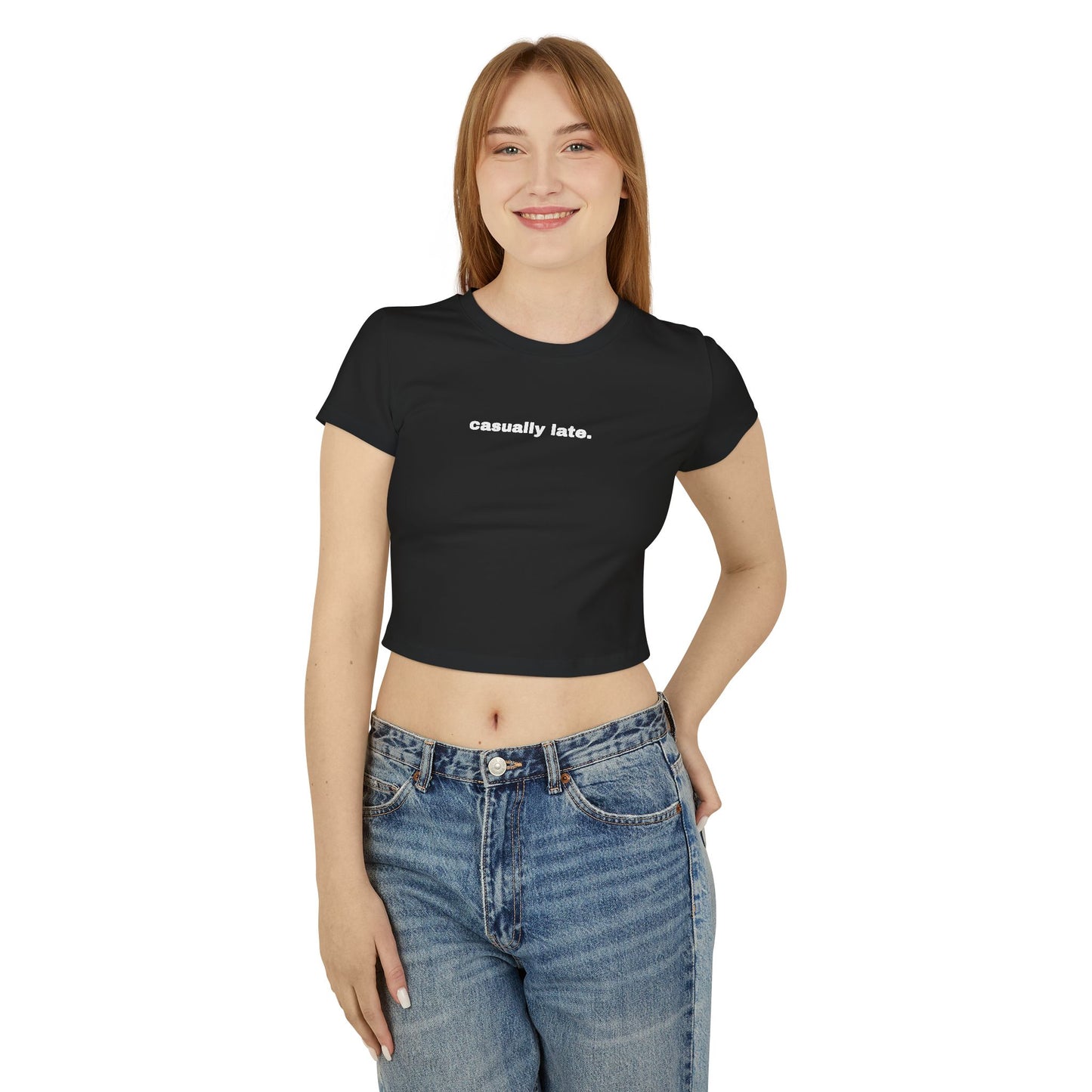 House Music Made Me Late Baby Tee