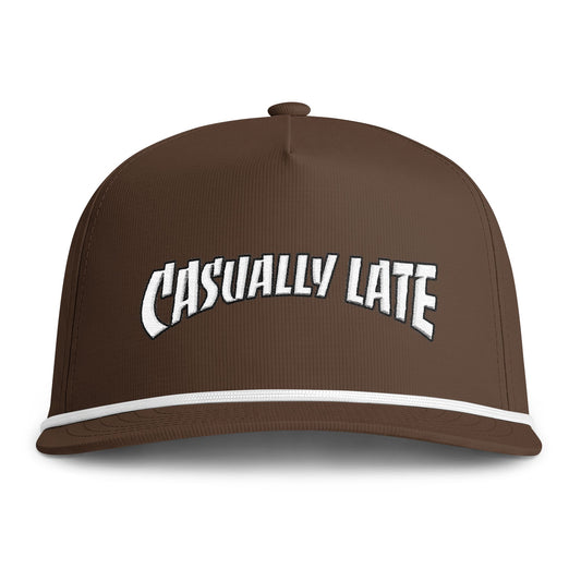 Casually Late Rope Cap — Vintage Sunwashed Trucker Hat